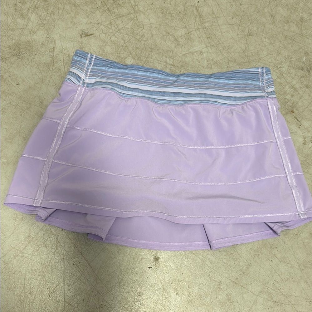 Purple and Blue Athletic Skirt LULULEMON Shorts - Size 8 Like New